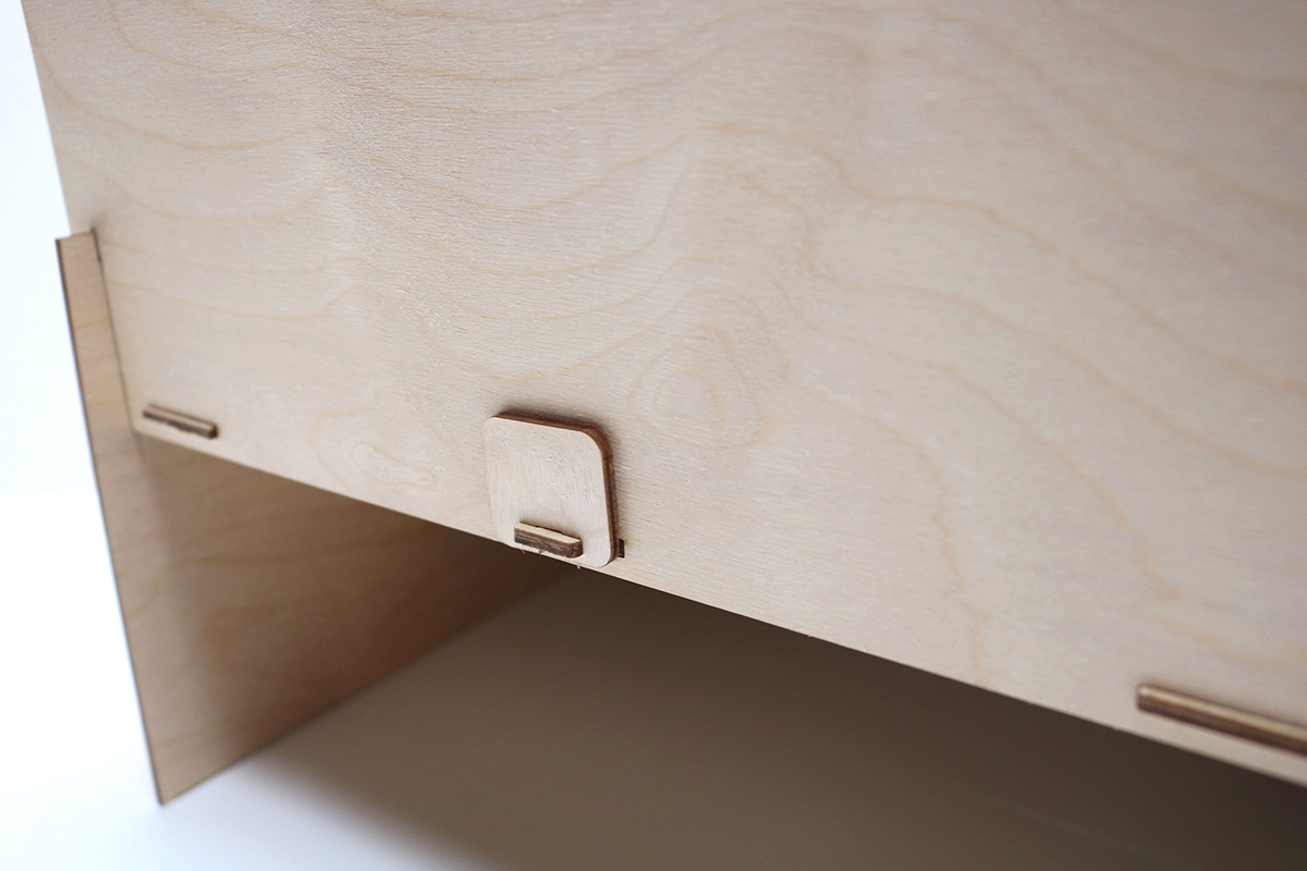 Laserbeest display modulair